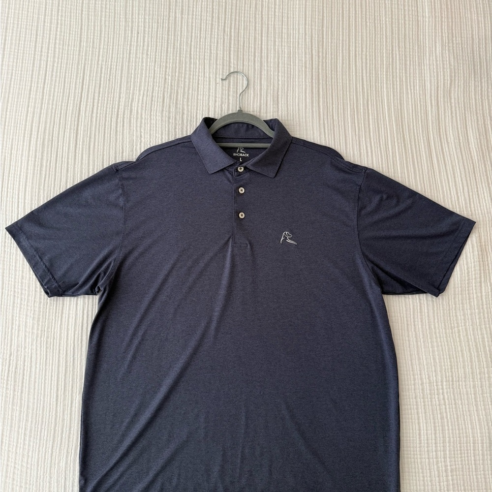 Rhoback Dark Blue Polo Shirt
